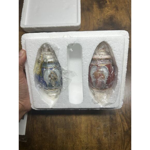 VTG Bradford Editions- 3rd Set In "Symphony of Angels" Collection Ornaments COA - Picture 1 of 16